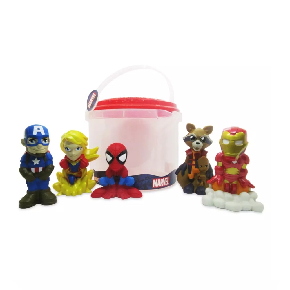 Marvel Action Figure Bath Set! NWT read it’s so fun!